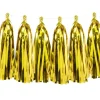 Tassel Folieguirlande 2 m GULD