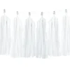 Tassel guirlande hvid 2m.