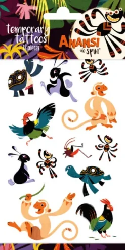 Tattoo Anansi - de spin
