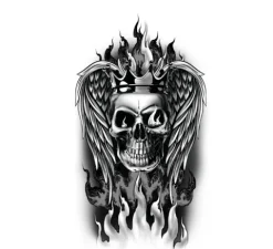 Tattoo kranium