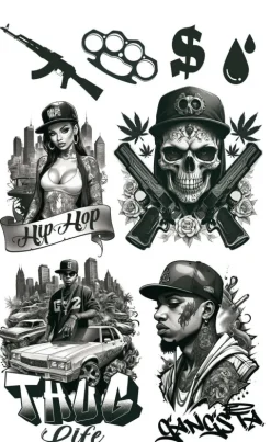 Tattoo - thugLife