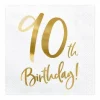 90 th Birthday Servietter