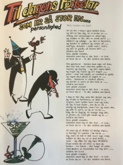 Til dagens fødselar som er så stor en personlighed