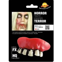 Tænder med klæber terror