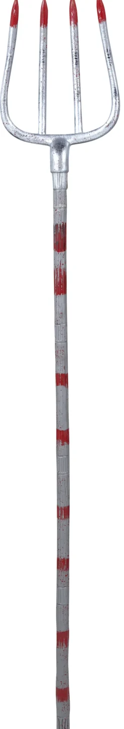 Trefork blodig