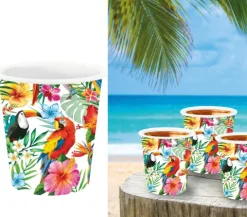 Tropiske Hawaii Shotglas - 3Stk
