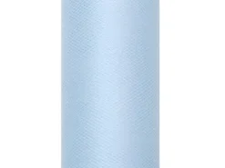Tyl rulle Lyseblå pastel