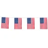 USA flag guirlande i stof