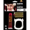 Vampyr sæt - gebis, blod og farver