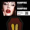 Vampyr tænder i guld
