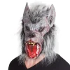 Varulv maske i grå latex