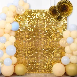 Vægpanel i Guld