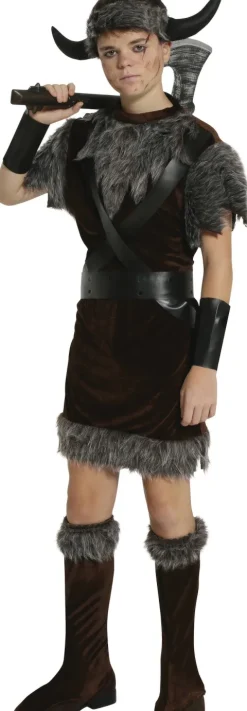 Viking kriger kostume til børn