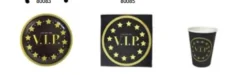 Vip tallerkener 8 stk.