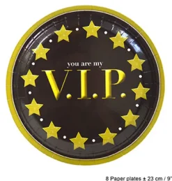 Vip tallerkener 8 stk.
