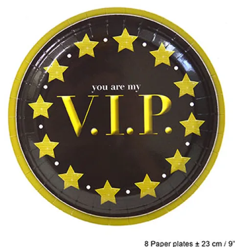 Vip tallerkener 8 stk.