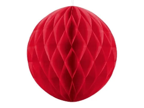 Vævbold ø 40 cm RØD