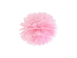 Væv pompom ø 25 cm Lyserød