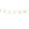Welcome kartonbanner