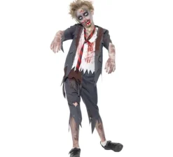 Zombie Skoledreng kostume