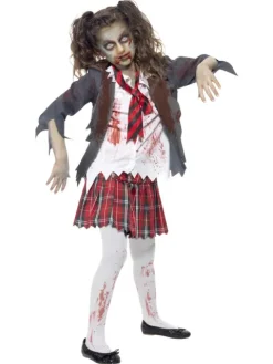 Zombie Skole Pige kostume