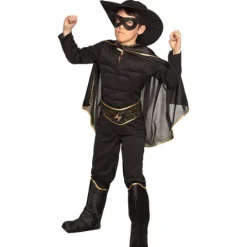 Zorro kostume LUX børn